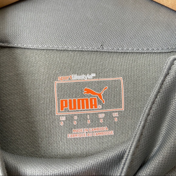 PUMA Italia Grey Pullover Sweatshirt - Picture 3 of 10
